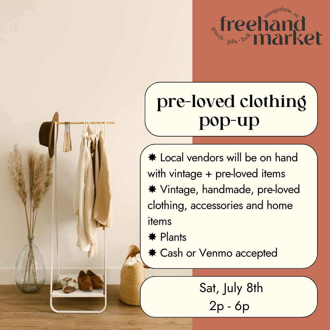JULY Freehand Pre-Loved Pop-Up