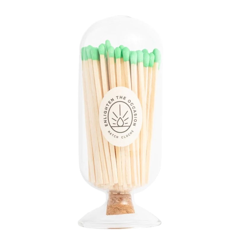 Cloche with Green Matchsticks