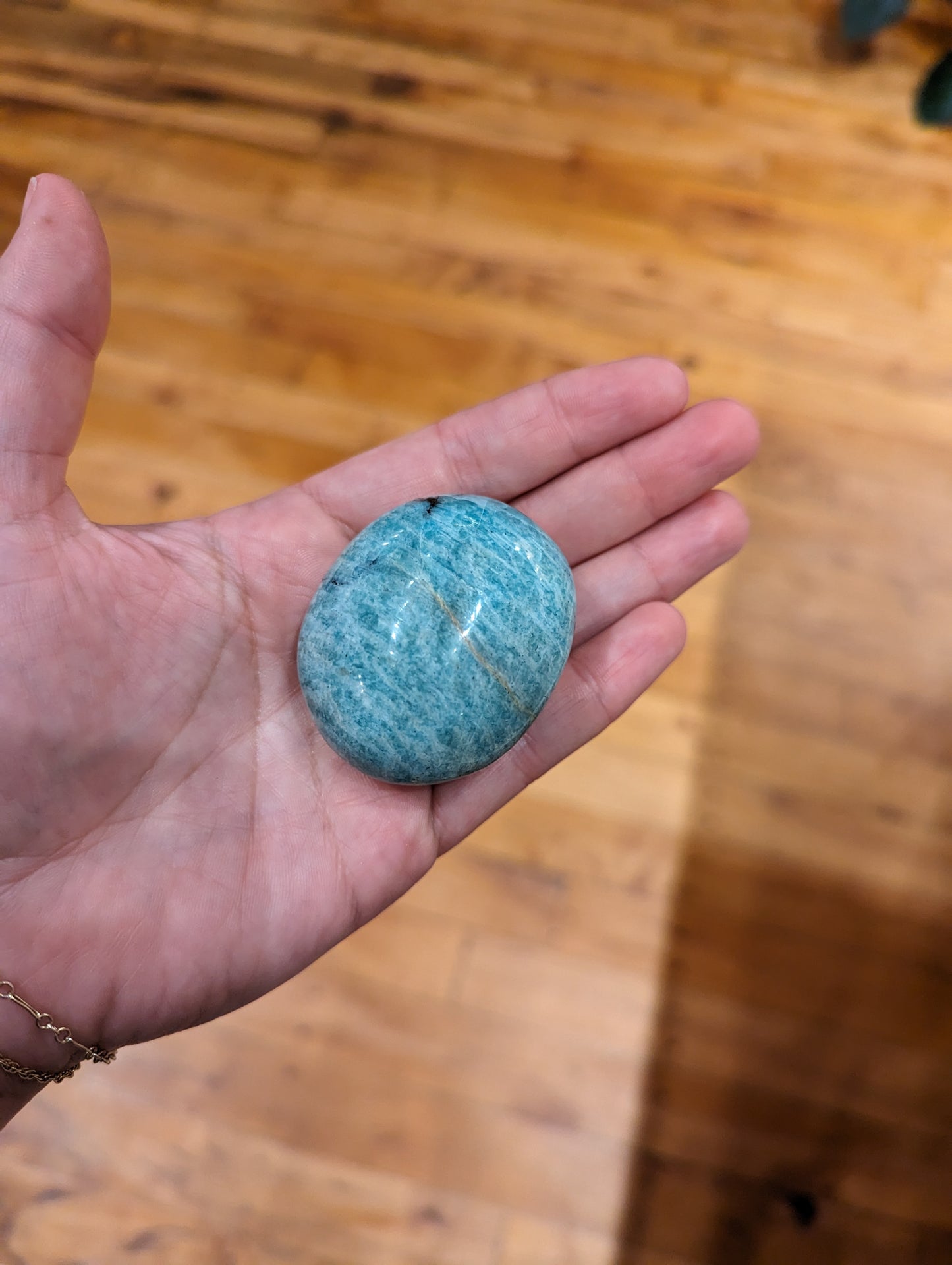 Amazonite Palmstone