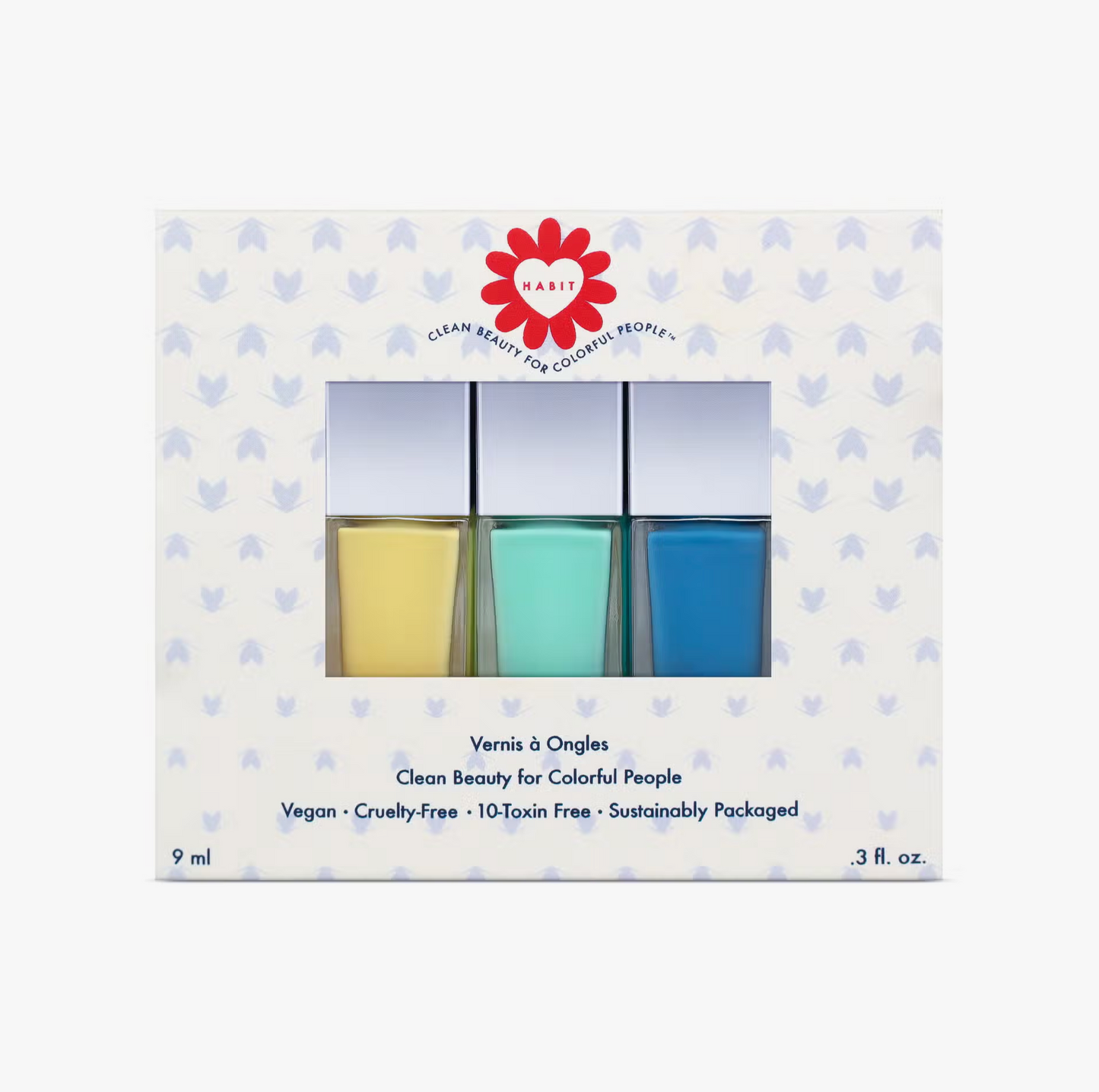 Mini Trio Non-Toxic Nail Polish | Beach House