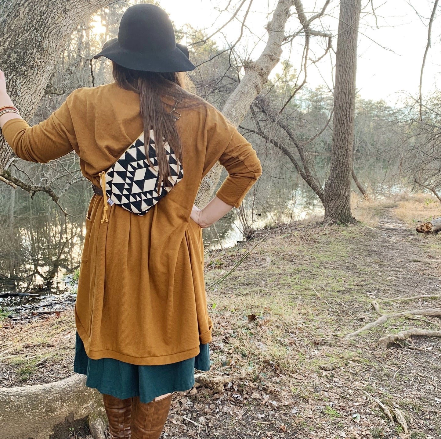 Large Fanny Pack | Compass
