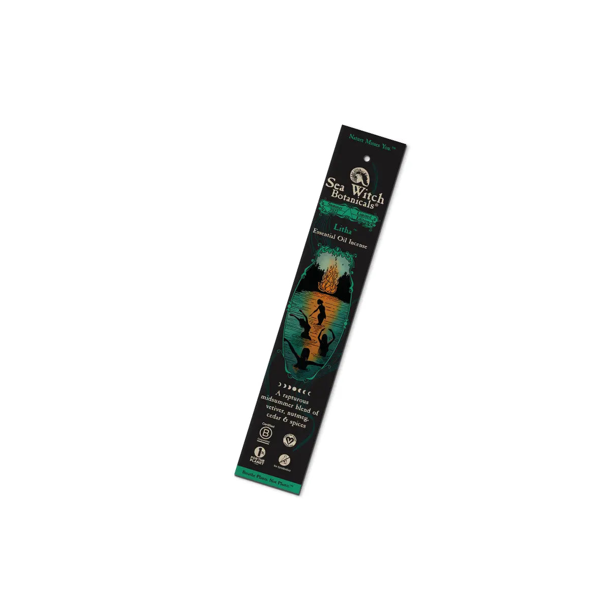 Litha Incense with vetiver and nutmeg (20 Sticks)