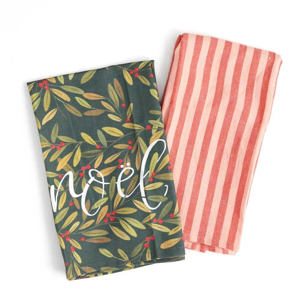 Holiday Noel Kitchen Towel 2 Pack