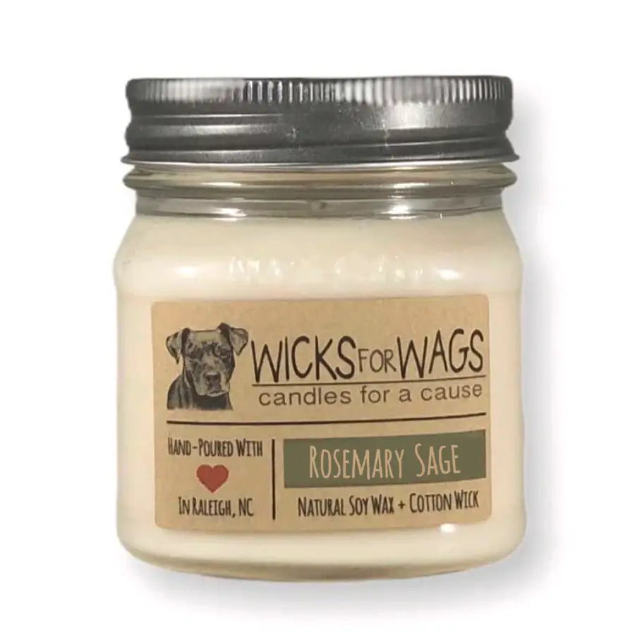 Rosemary + Sage Soy Candle