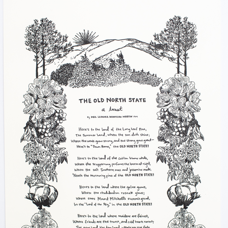 Old North State Print