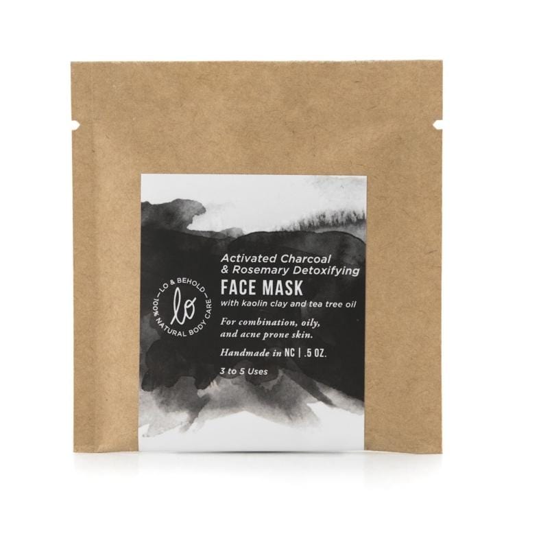 Detoxifying Face Mask (Activated Charcoal & Rosemary)