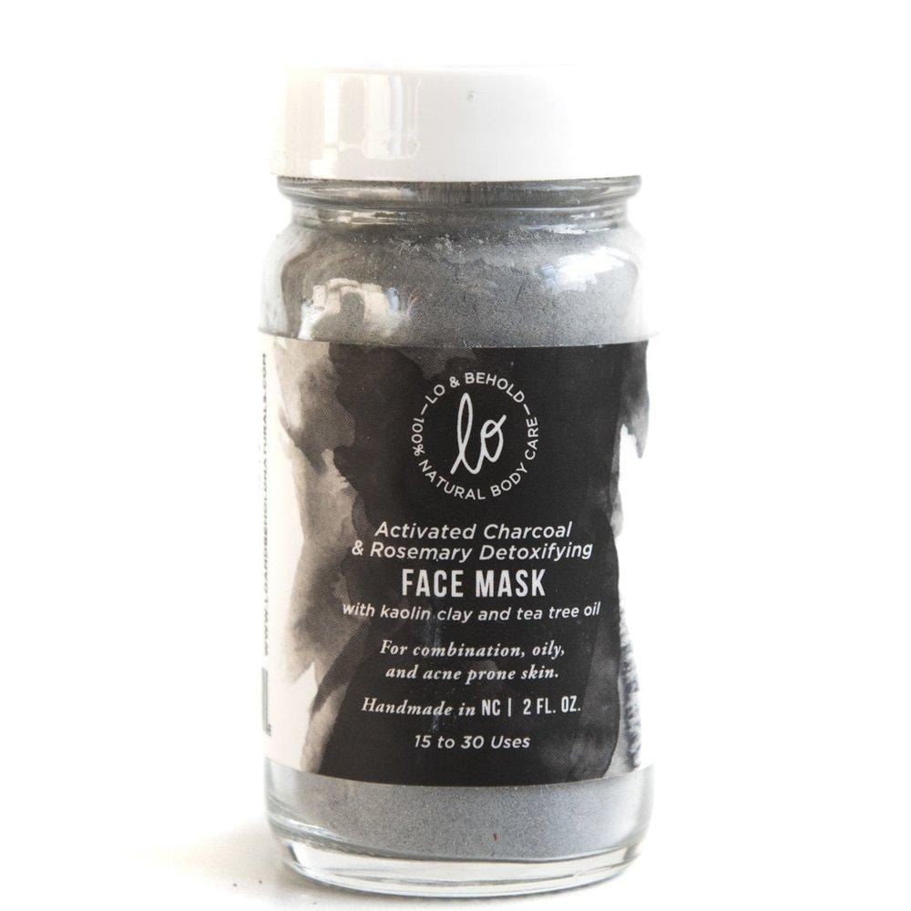 Detoxifying Face Mask (Activated Charcoal & Rosemary)
