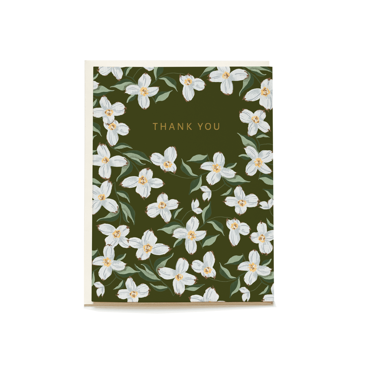 Dogwood Thank You Greeting Card - Pen + Pillar -Freehand Market