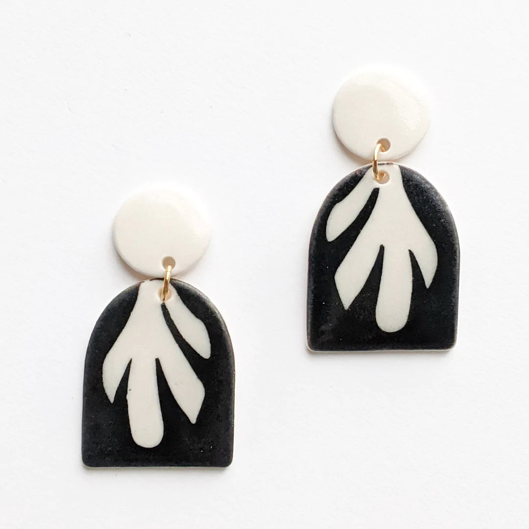 Emi Dangle Porcelain Earrings