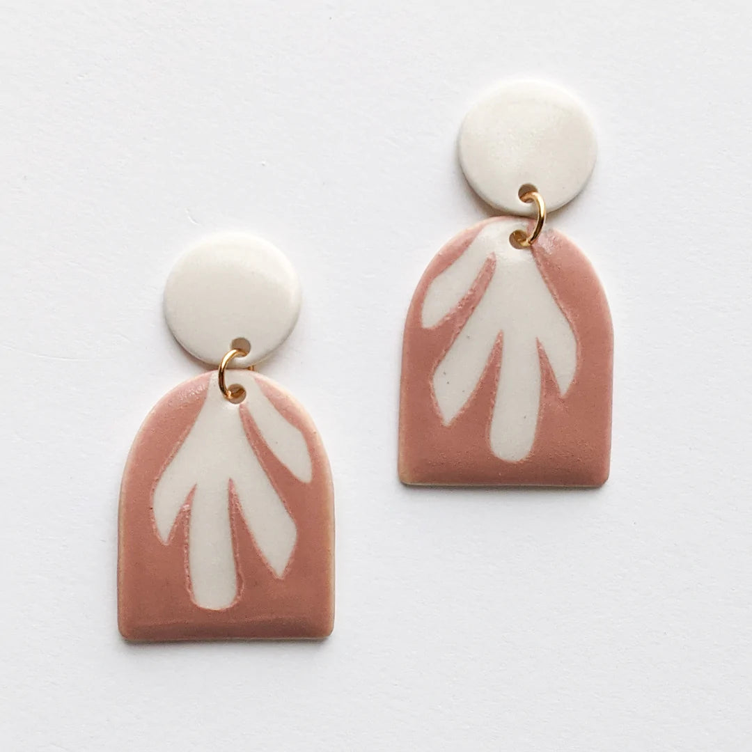 Emi Dangle Porcelain Earrings