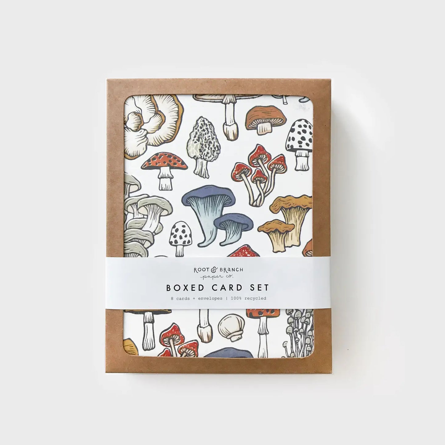 Mushroom + Fungi Greeting Card Boxed Set of 8