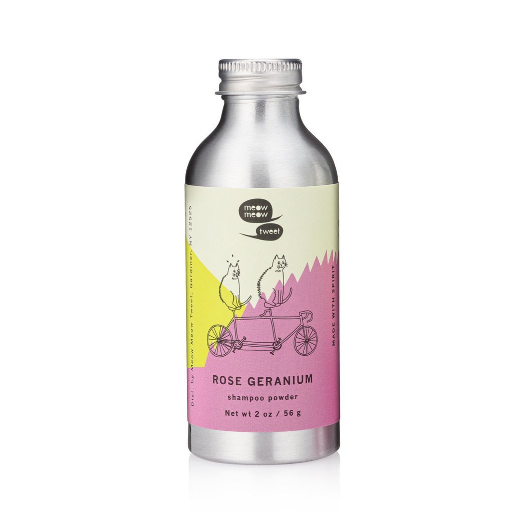 Rose Geranium Shampoo Powder - Meow Meow Tweet -Freehand Market