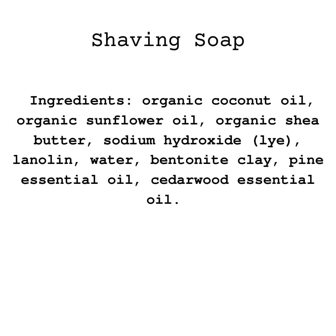 Shaving Soap with Travel Tin - Brooklyn Made Natural -Freehand Market