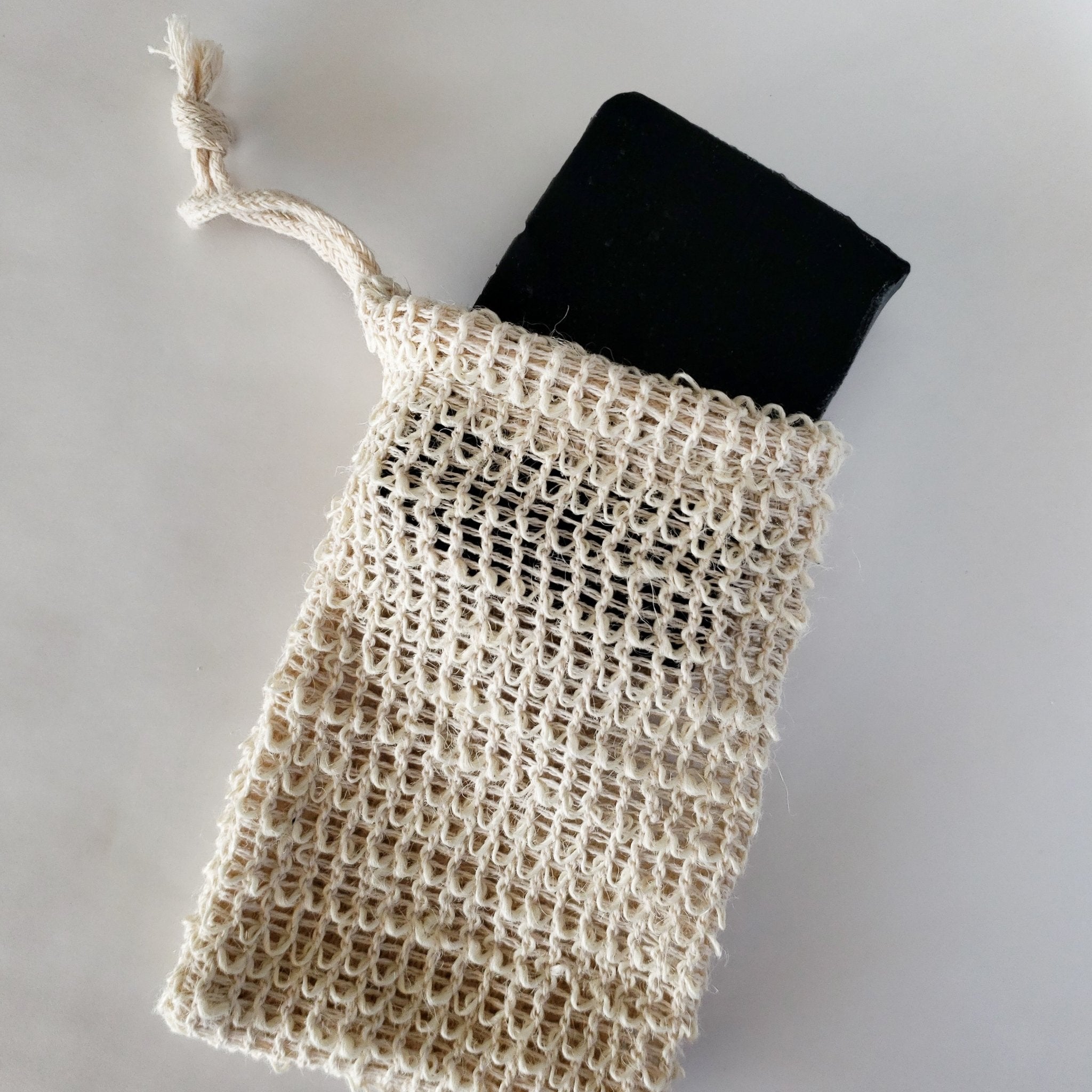 Exfoliating Scrubber - Agave Soap Saver Bag – Kei & Molly Textiles