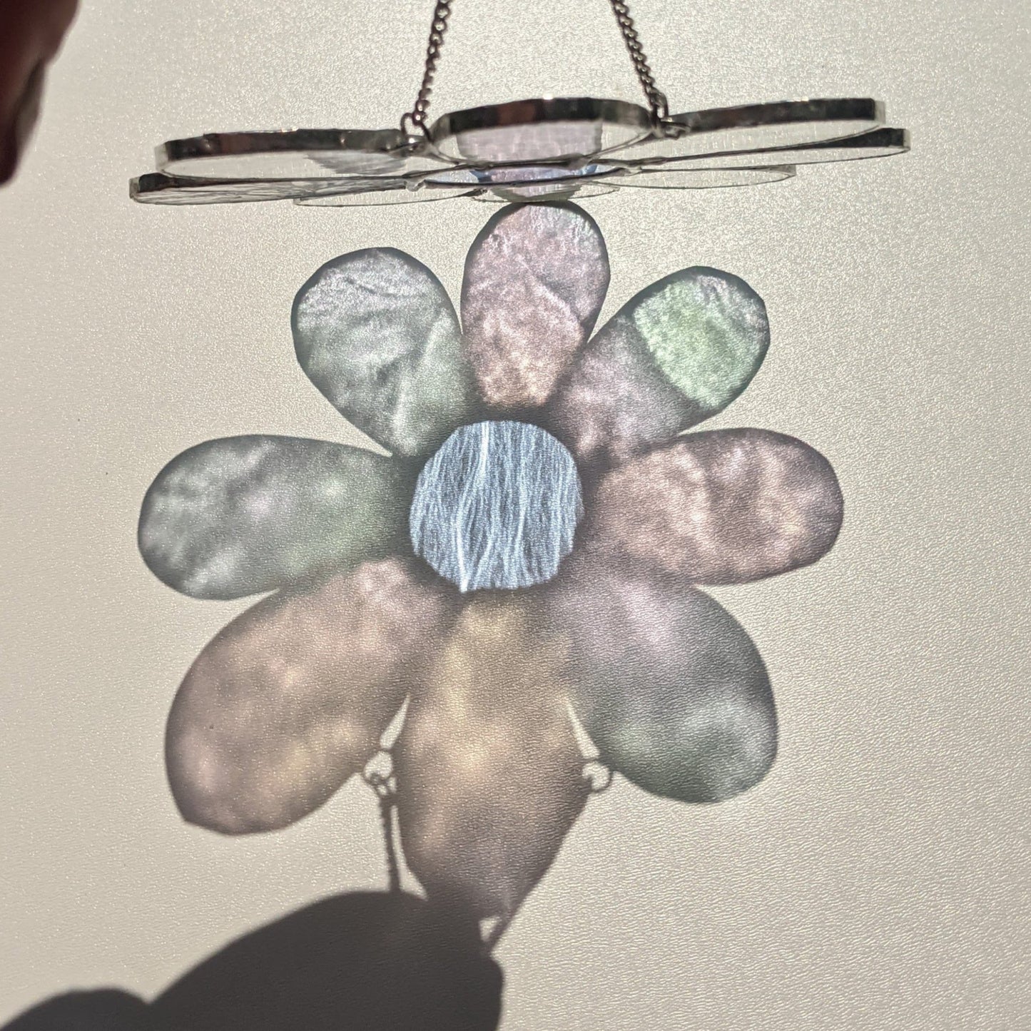 Stained Glass | Iridescent Daisy #2 - Freehand Market -Freehand Market