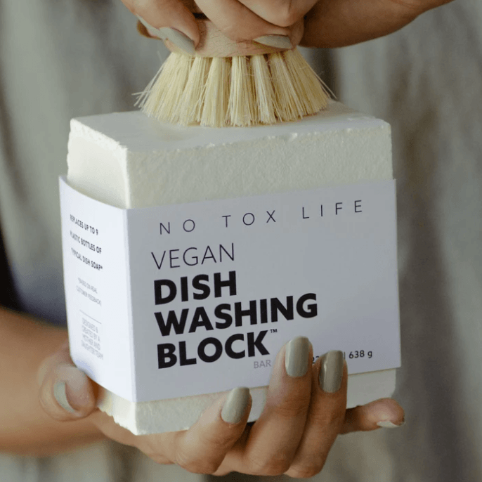 Zero Waste Dish Washing Block® - No Tox Life -Freehand Market