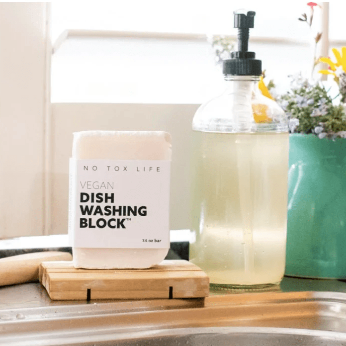 Zero Waste Dish Washing Block® - No Tox Life -Freehand Market