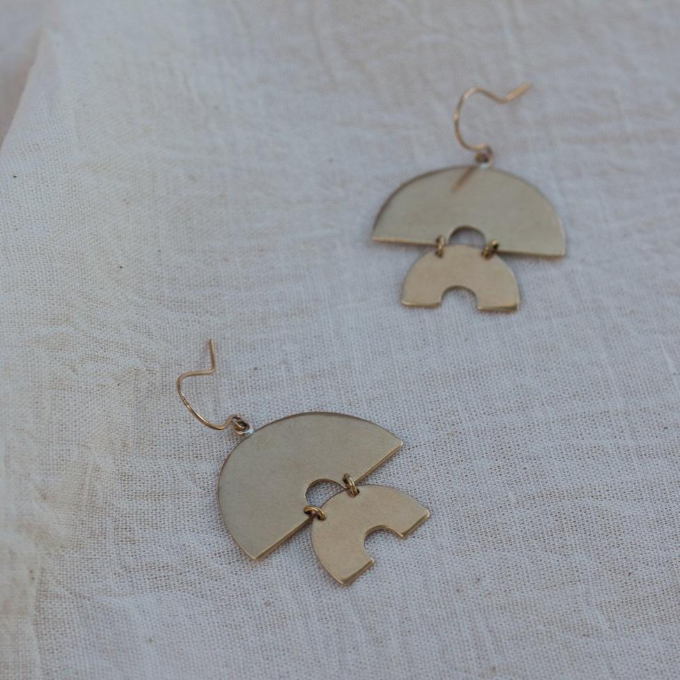 Zuwa Earrings - Yewo -Freehand Market