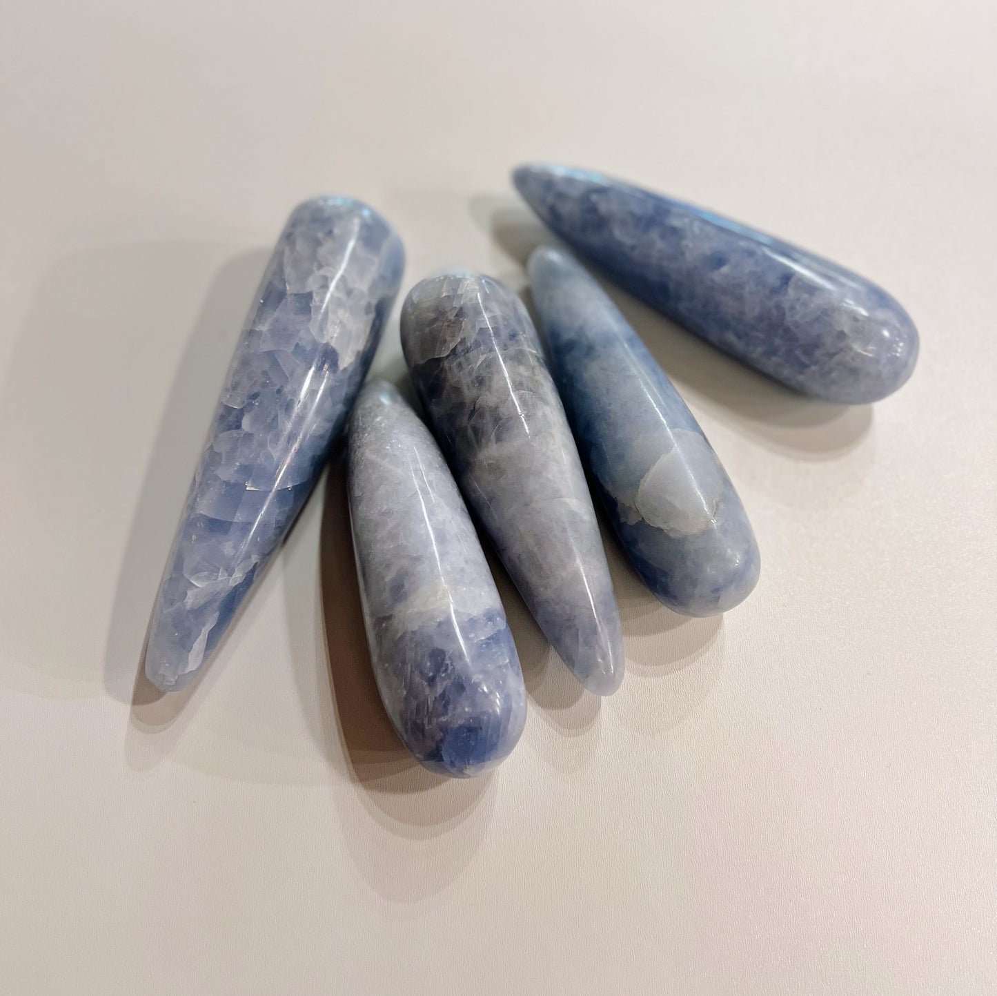 Blue Calcite Massage Wand