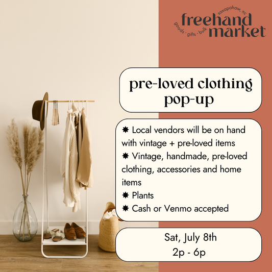 JULY Freehand Pre-Loved Pop-Up