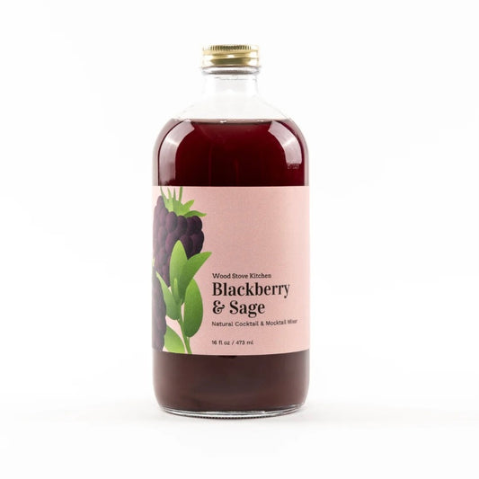 Blackberry + Sage Cocktail/Mocktail Mixer