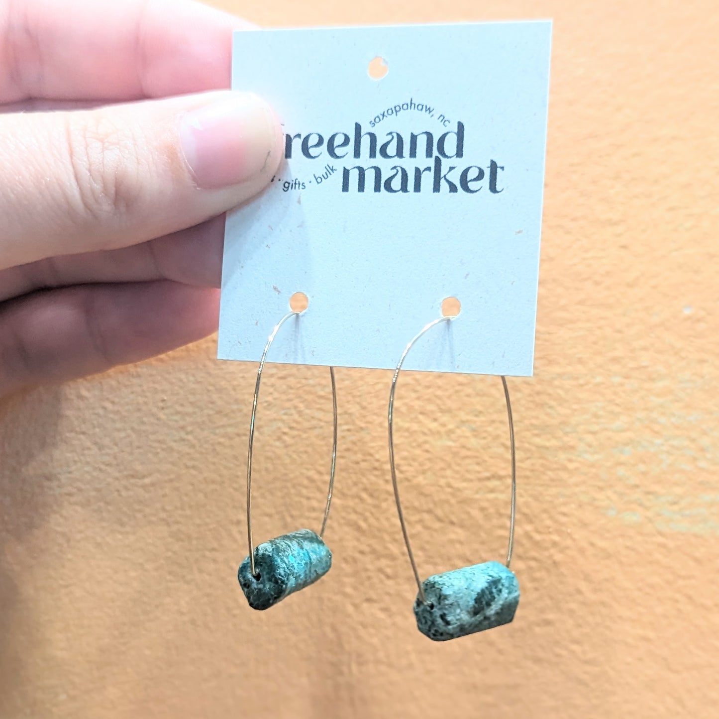 Petaluma Earrings | Gold Fill Loops with Closure