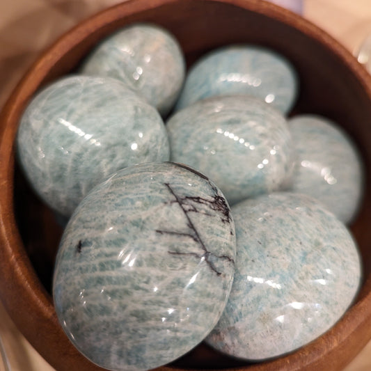Amazonite Palmstone