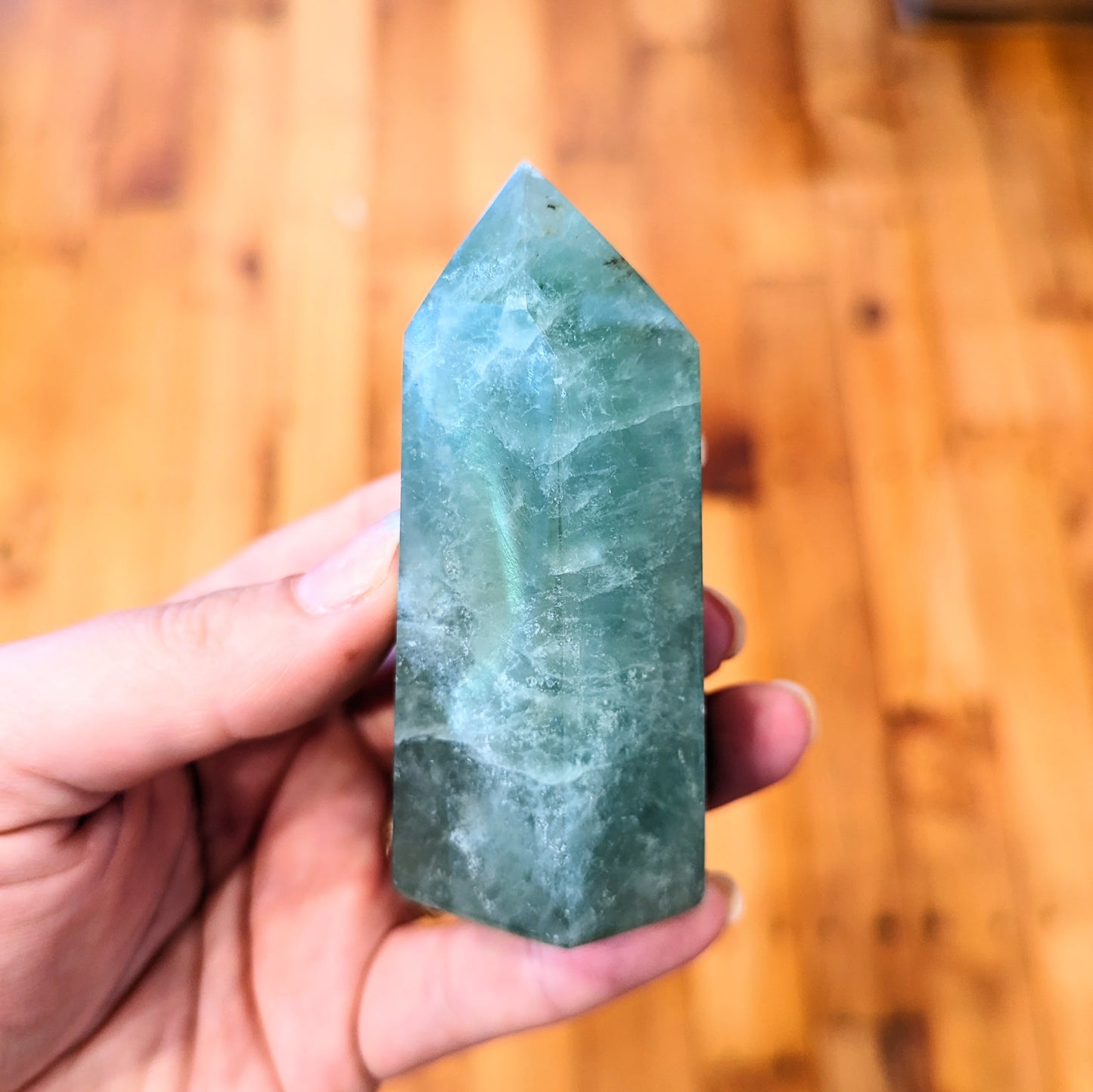 Green Fluorite Tower