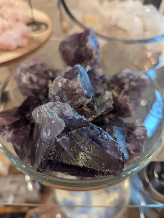 Purple Fluorite Chunk