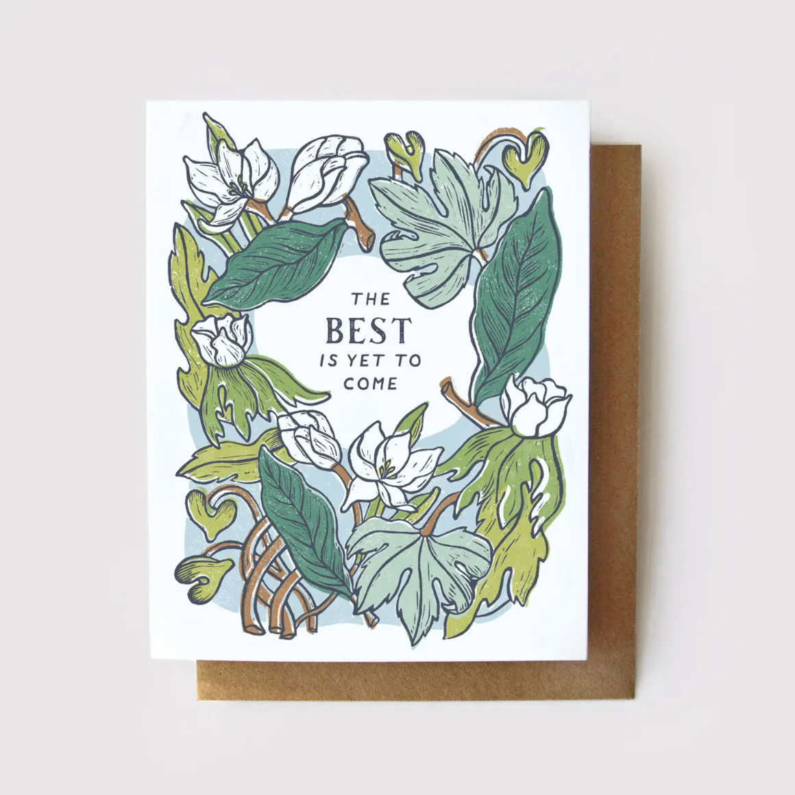 The Best Is Yet To Come Wedding/Congrats Card