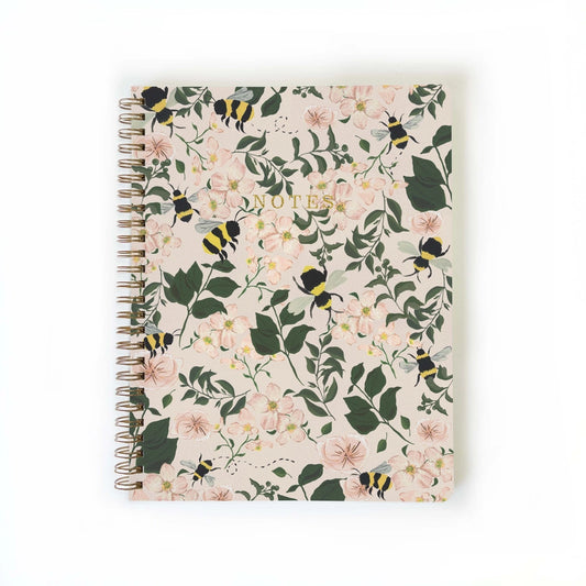 Bumblebee Notebook | 7x9 Journal | Blank Pages