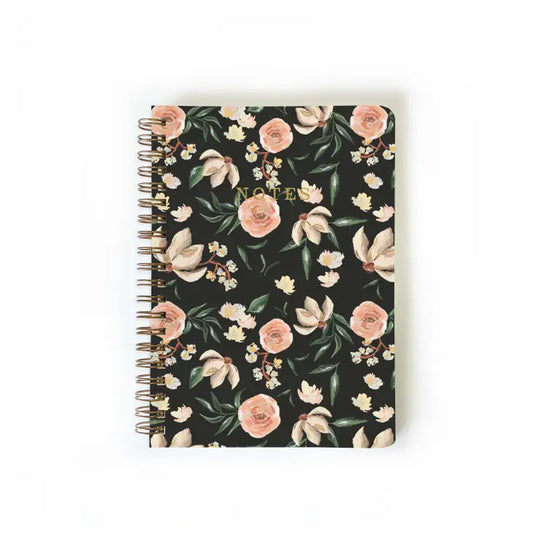 Elora Floral Notebook | 5x7 Journal | Dot Grid Pages