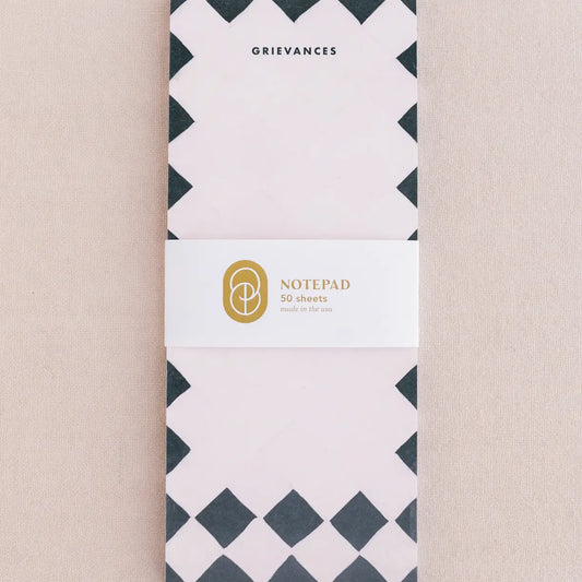 Grievances Notepad