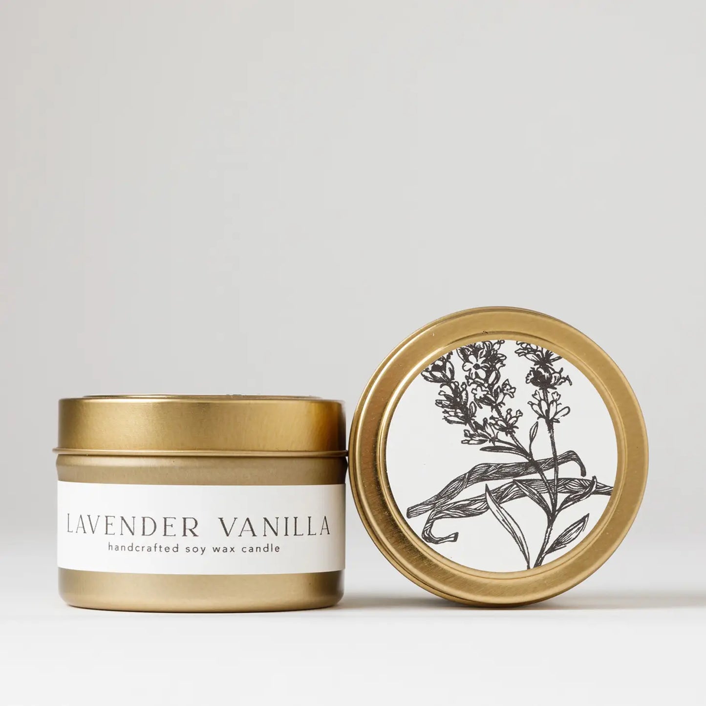Lavender Vanilla Mini Tin Candle