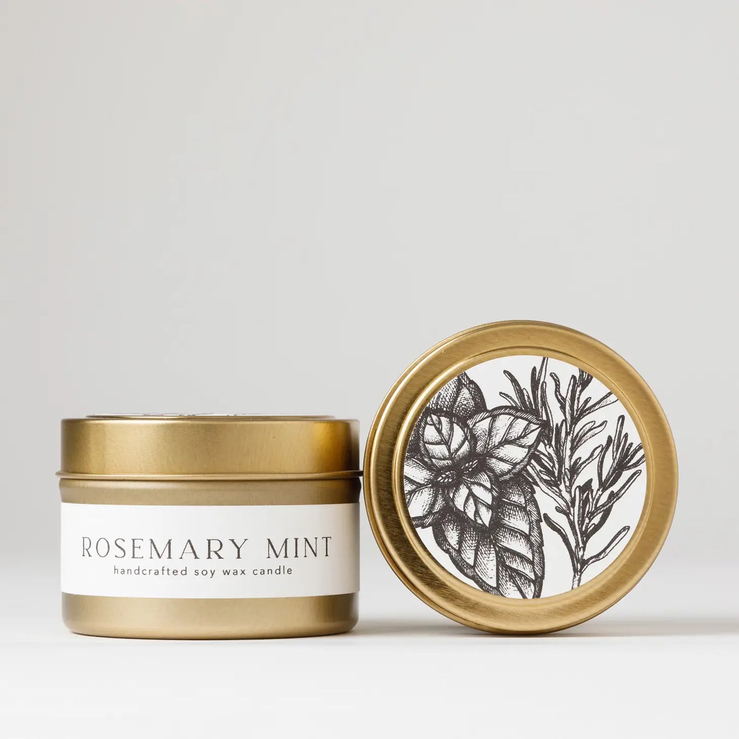 Rosemary Mint Mini Tin Candle