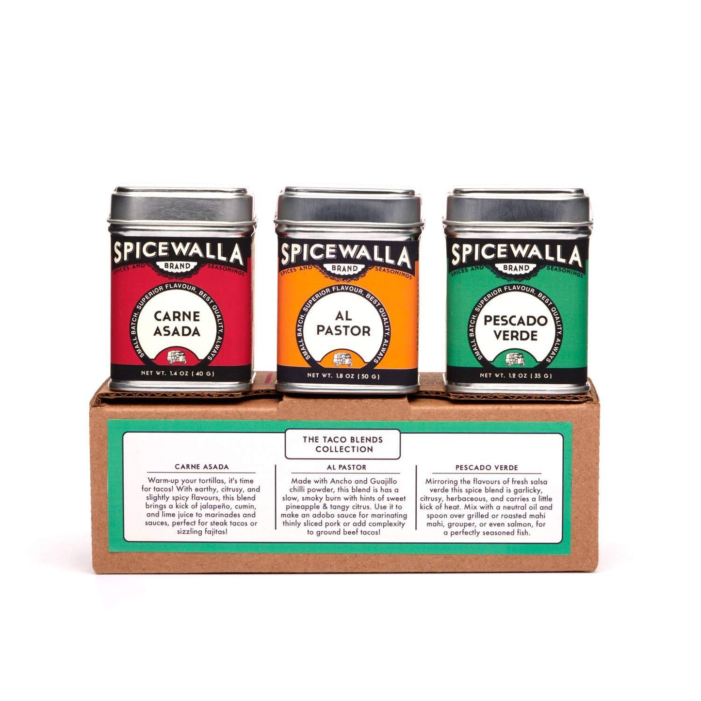 3 Pack Taco Seasoning Gift Set - Spicewalla -Freehand Market