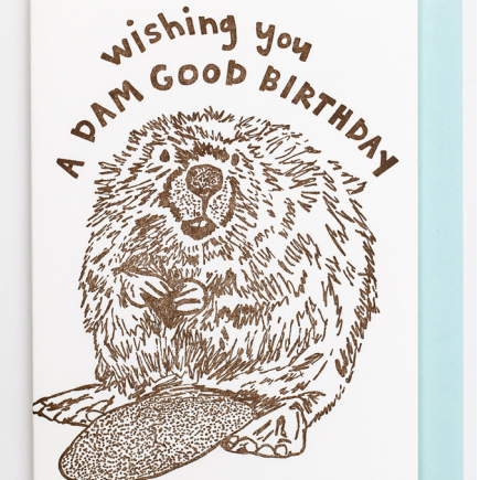 Dam Good Birthday Greeting Card