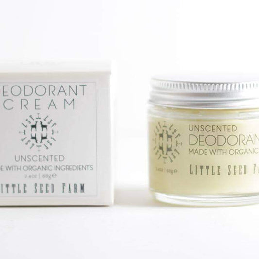 All Natural Deodorant Cream - Unscented - Little Seed Farm -Freehand Market