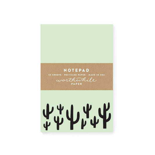 Cacti Notepad - Worthwhile Paper -Freehand Market