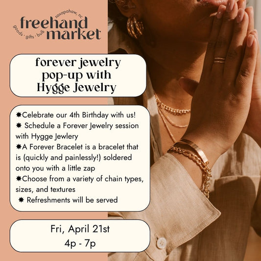 Forever Bracelet Pop-Up with Hygge Jewelry