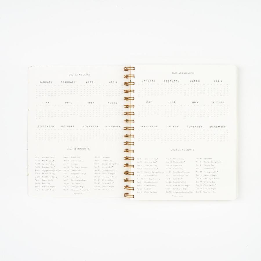 Floral Undated Planner (Agenda) - Pen + Pillar -Freehand Market