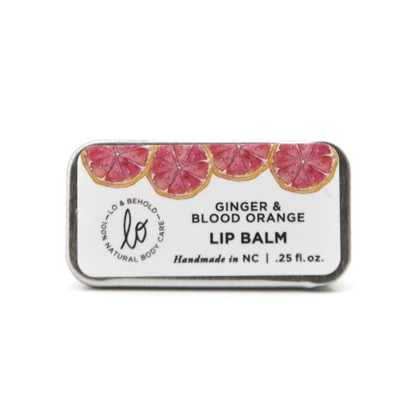 Ginger & Blood Orange Lip Balm - Lo & Behold Naturals -Freehand Market