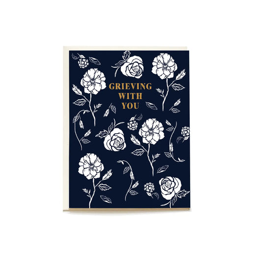 Grieving With You Greeting Card