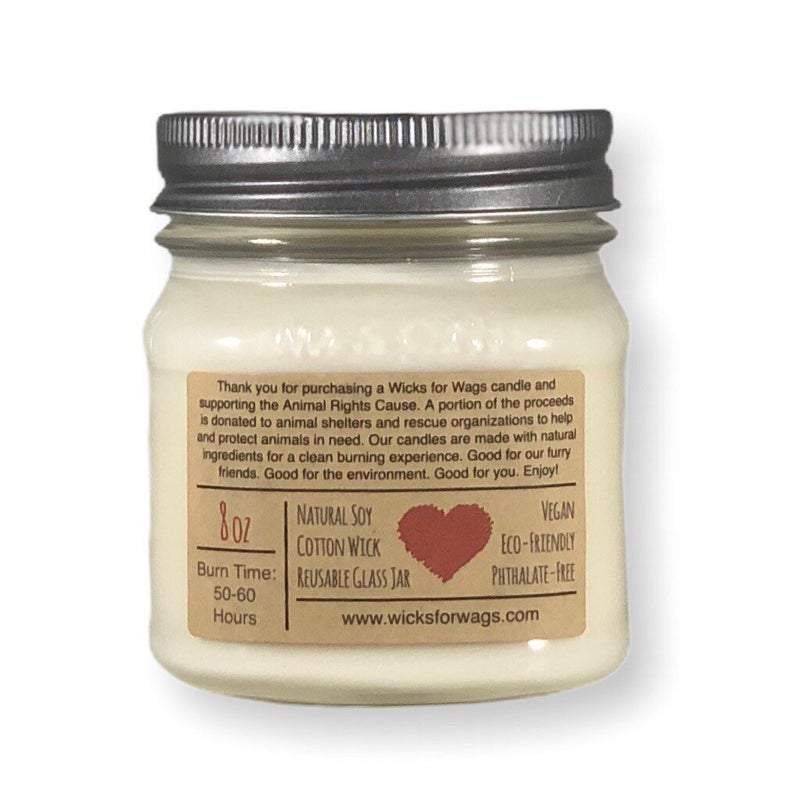 Hazelnut Coffee Soy Candle - Wicks for Wags -Freehand Market
