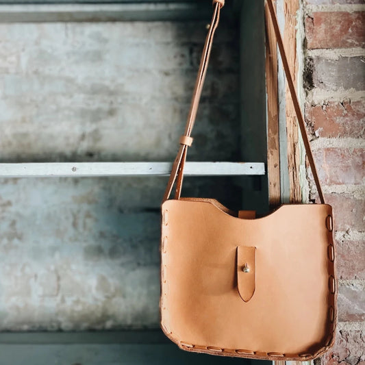 Heirloom Crossbody - Natural Leather