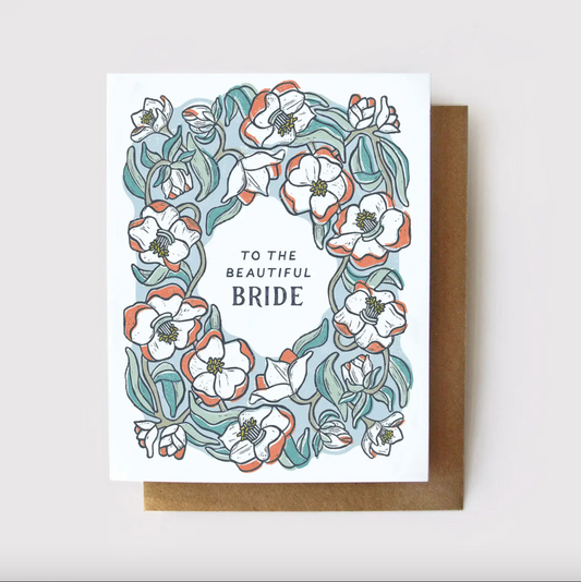 To the Beautiful Bride Eco Friendly Card