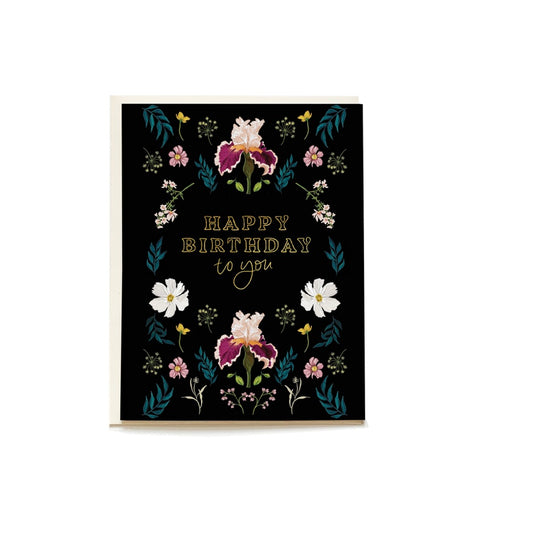 Botanica Happy Birthday Greeting Card