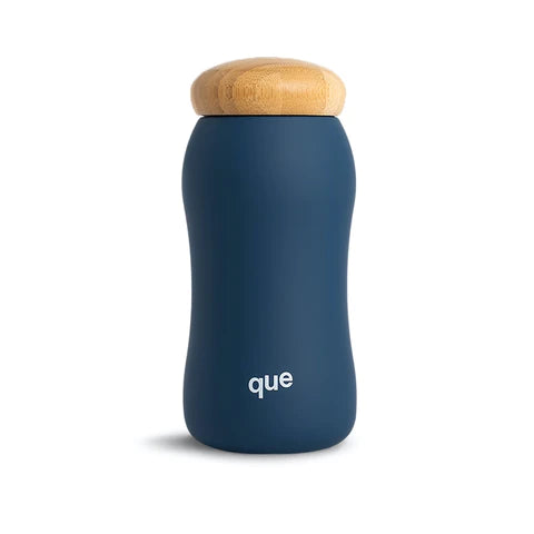 Insulated Ceramic Bottle with Bamboo Lid