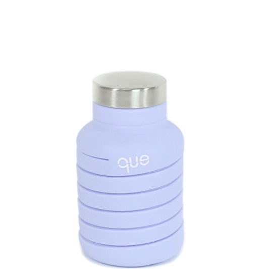 Lilac Purple Collapsible Silicone Water Bottle