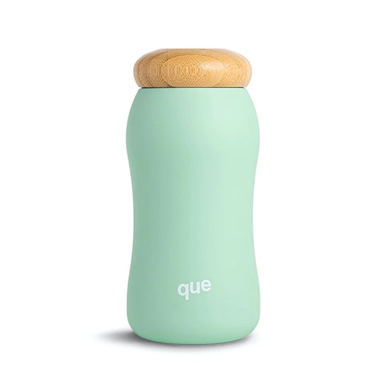 Insulated Ceramic Bottle with Bamboo Lid